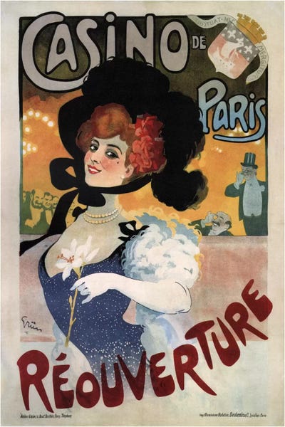 Parapluie Revel Leonetto Cappiello Vintage Advertisement Fine Art Poster Print